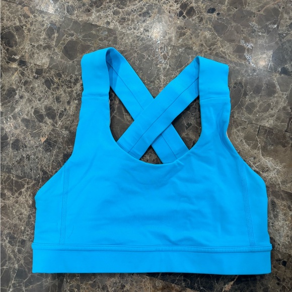 Lululemon Athletica Turquoise Sports Bra - Picture 1 of 2